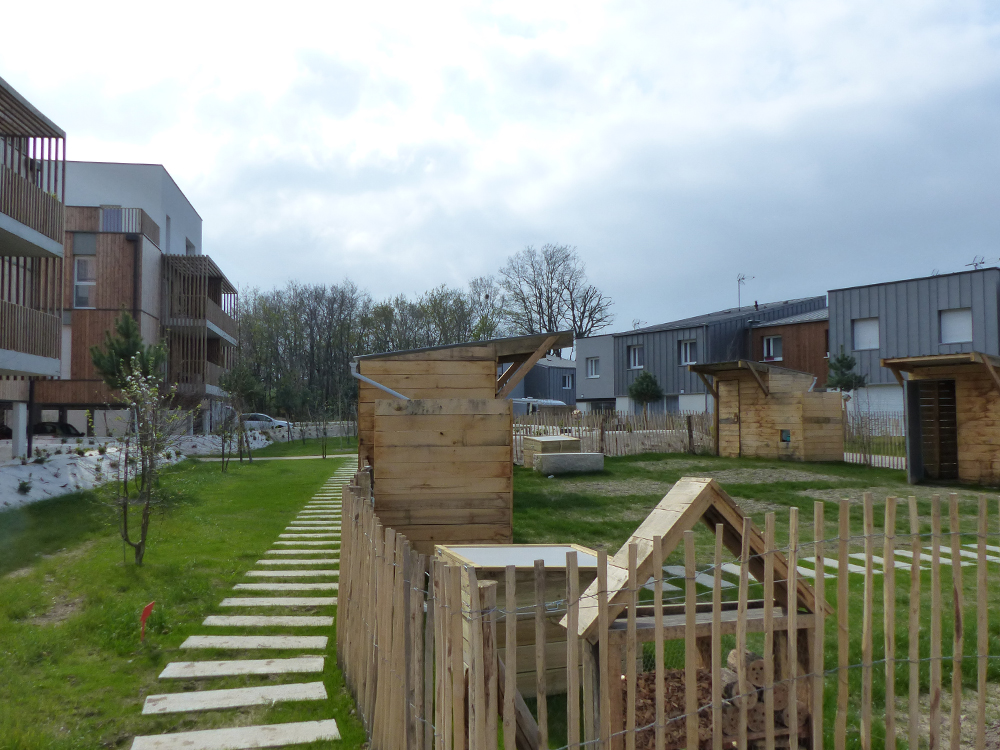 Août 2021: l’Eco-quartier ‘Beaupré-Lalande’ à Vannes (56) sort de terre!