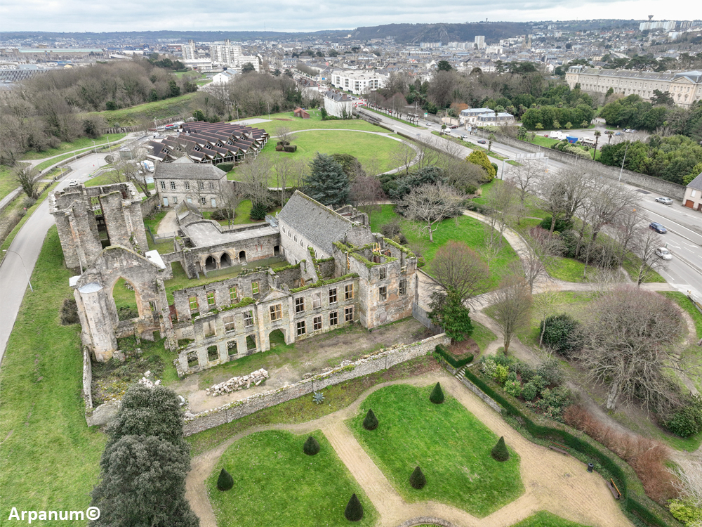 FEVRIER 2023: AGAP + partenaires retenus pour la restauration de l’Abbaye du Vœu à Cherbourg (50)