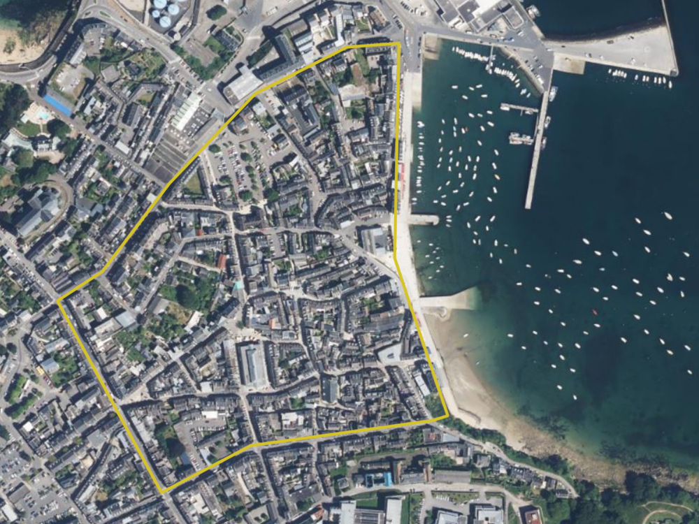 Mai 2022: Agence AGAP + partenaires retenus pour le plan guide d’aménagement du centre-ville de Douarnenez (29) & mission maîtrise d’oeuvre