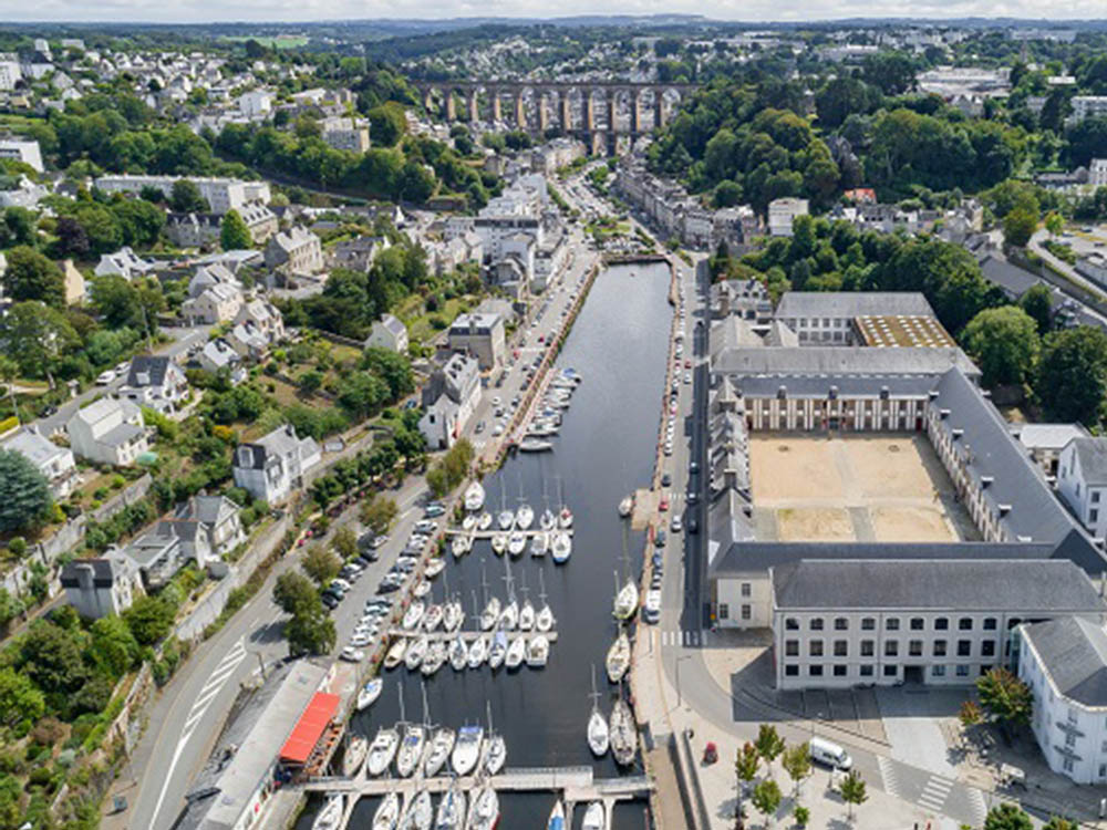 fevrier 2024:  agap + partenaires retenus pour l’aménagement du port de Morlaix